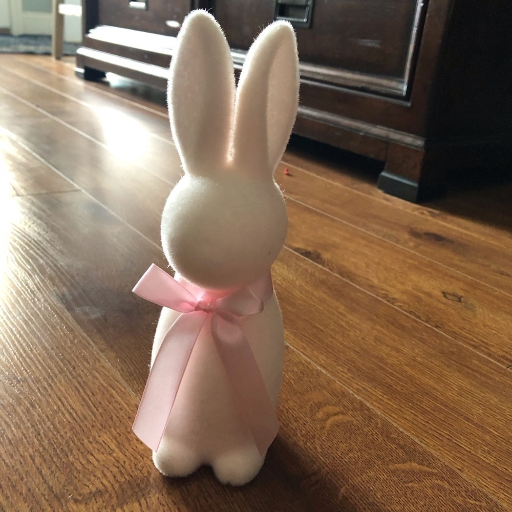 Pink textured bunny